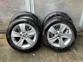 Skoda Fabia Sommerräder 195/55 R15 Continental 4 und 5mm