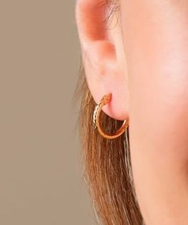 Ohrringe & -stecker: Creolen Echtgold  – Neu und originalverpackt aus Hemmental von 18kGold 2