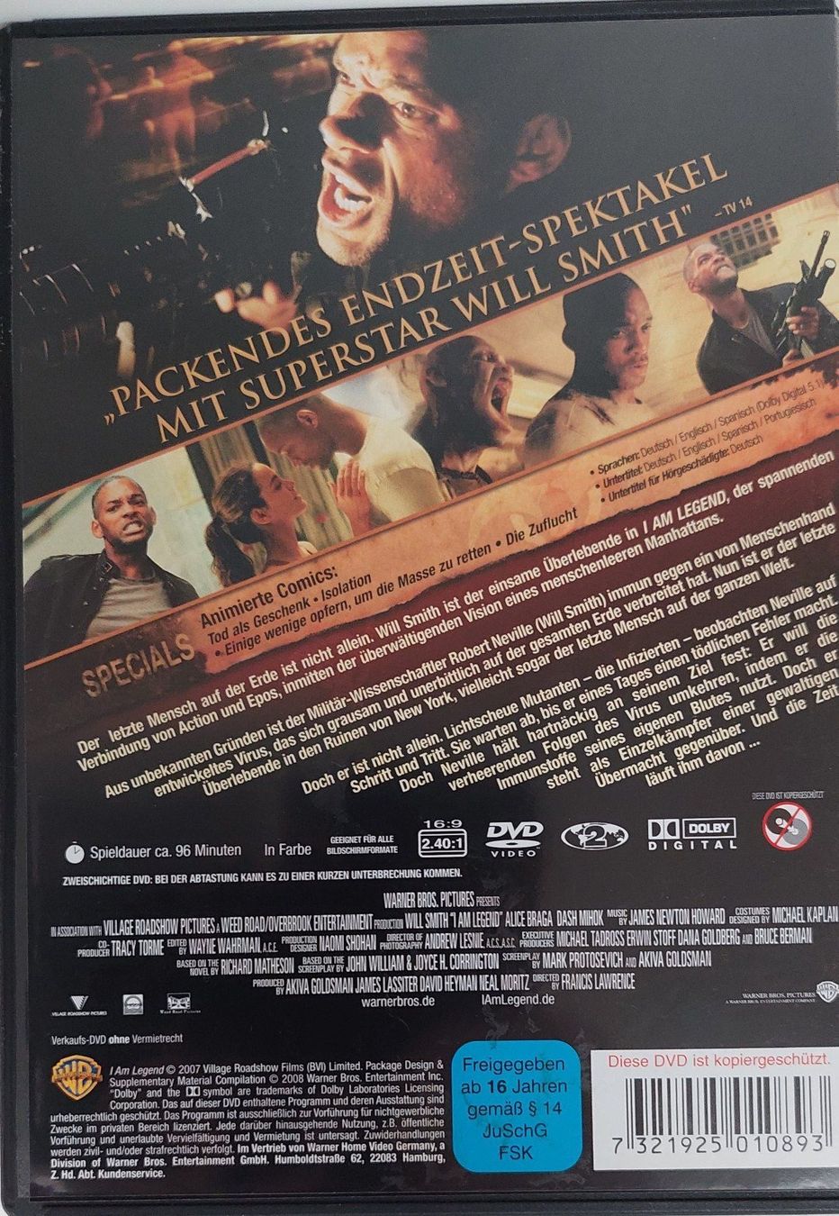 Alle DVDs: 2 DVD mit Will Smith – Gebraucht aus Münchenbuchsee von mummeli 4