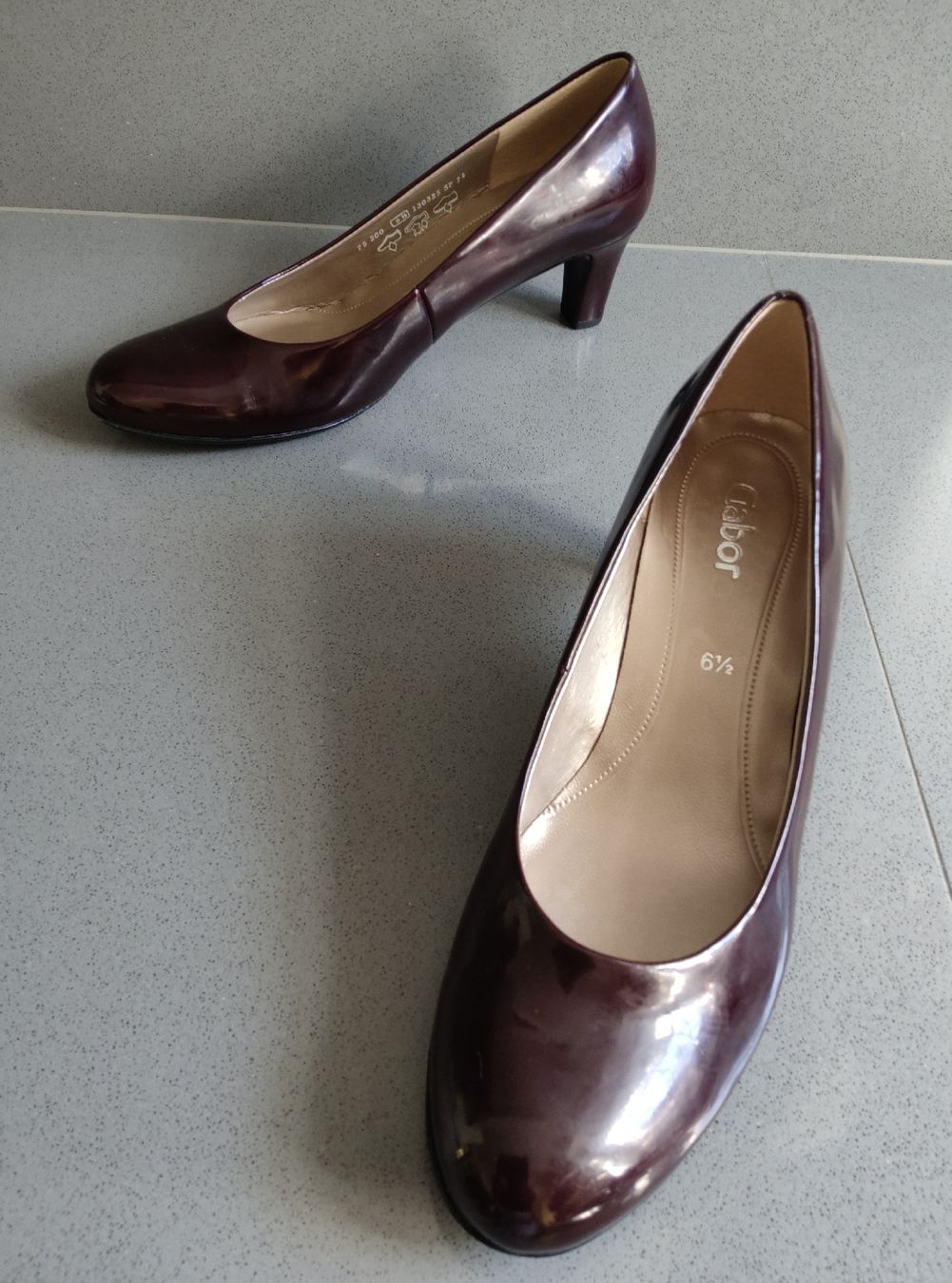 Gabor Scarpe da donna: GABOR PUMPS Gr. 40/ Bordeaux Lackleder – Nuovo (secondo la descrizione) da Minusio venduto da Todesca 5