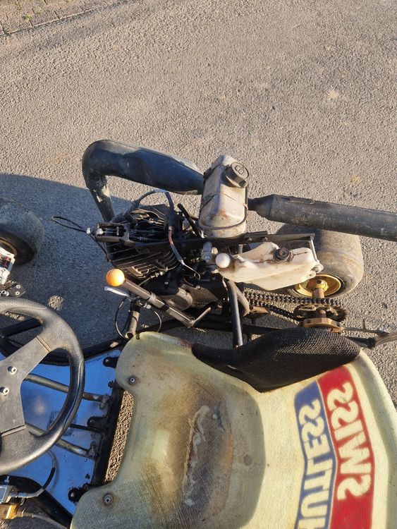 Go-Kart mit 125cc Yamaha Motor 4