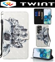 Wallet Case Cover Etui Hülle für Samsung Galaxy S23 ULTRA 5G