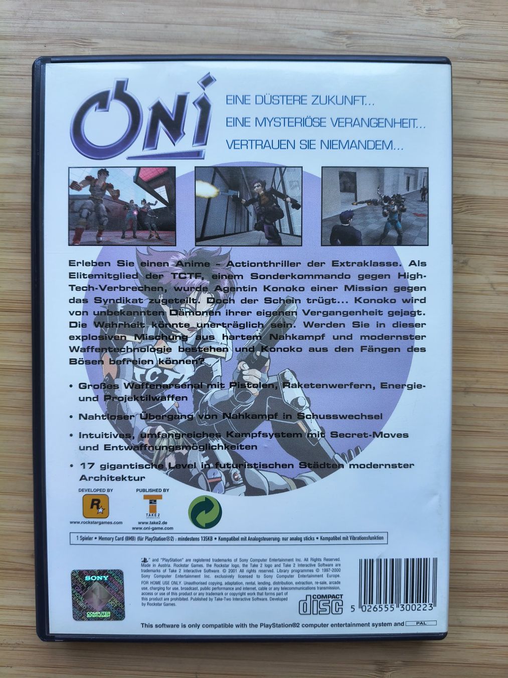 Jeux: Oni (PS 2) – D'occasion à Riedholz par ste_96cd 1