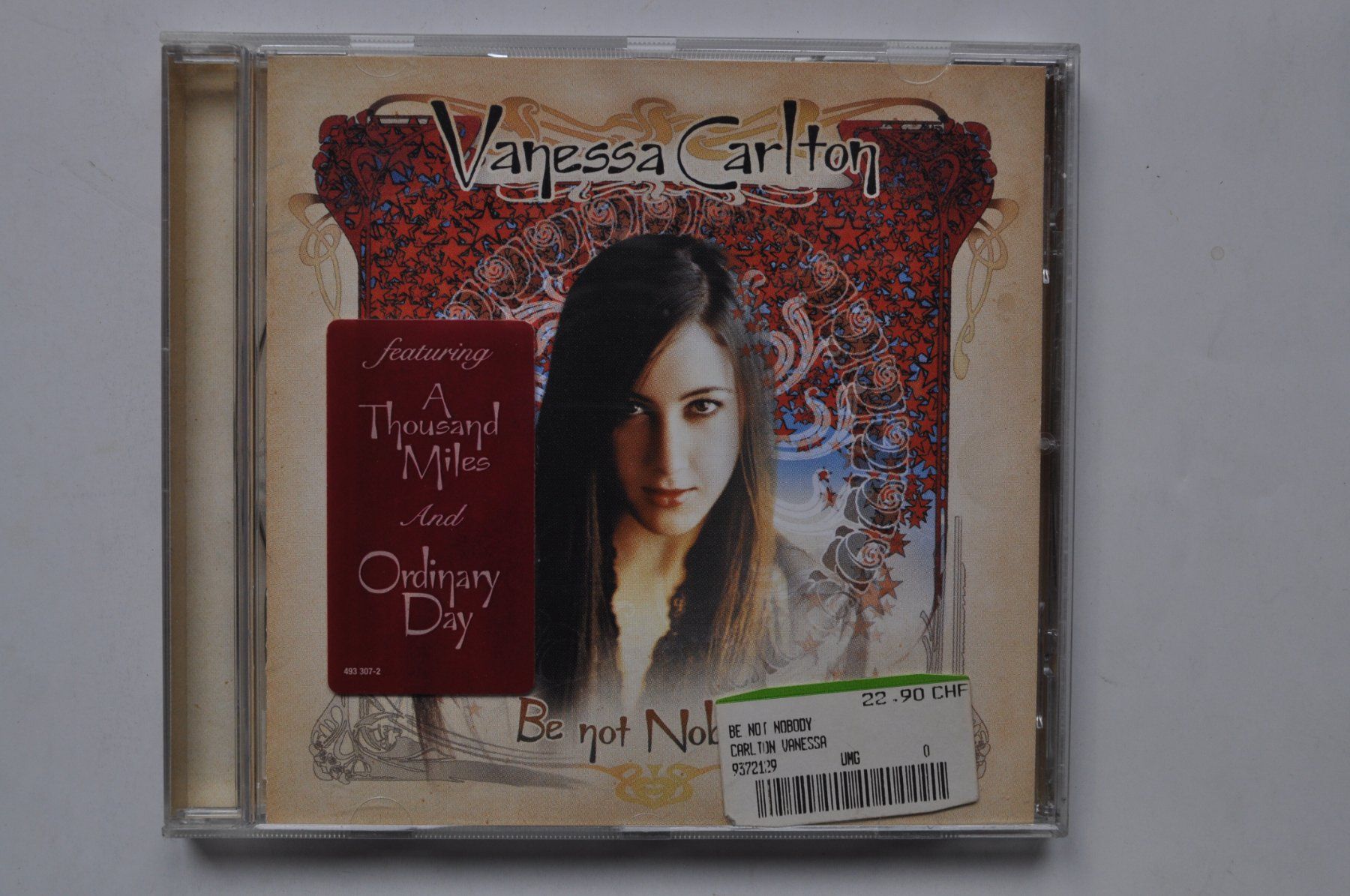 CD: Vanessa Carlton - Be Not Nobody – Usato da Marin-Epagnier venduto da Vinil68
