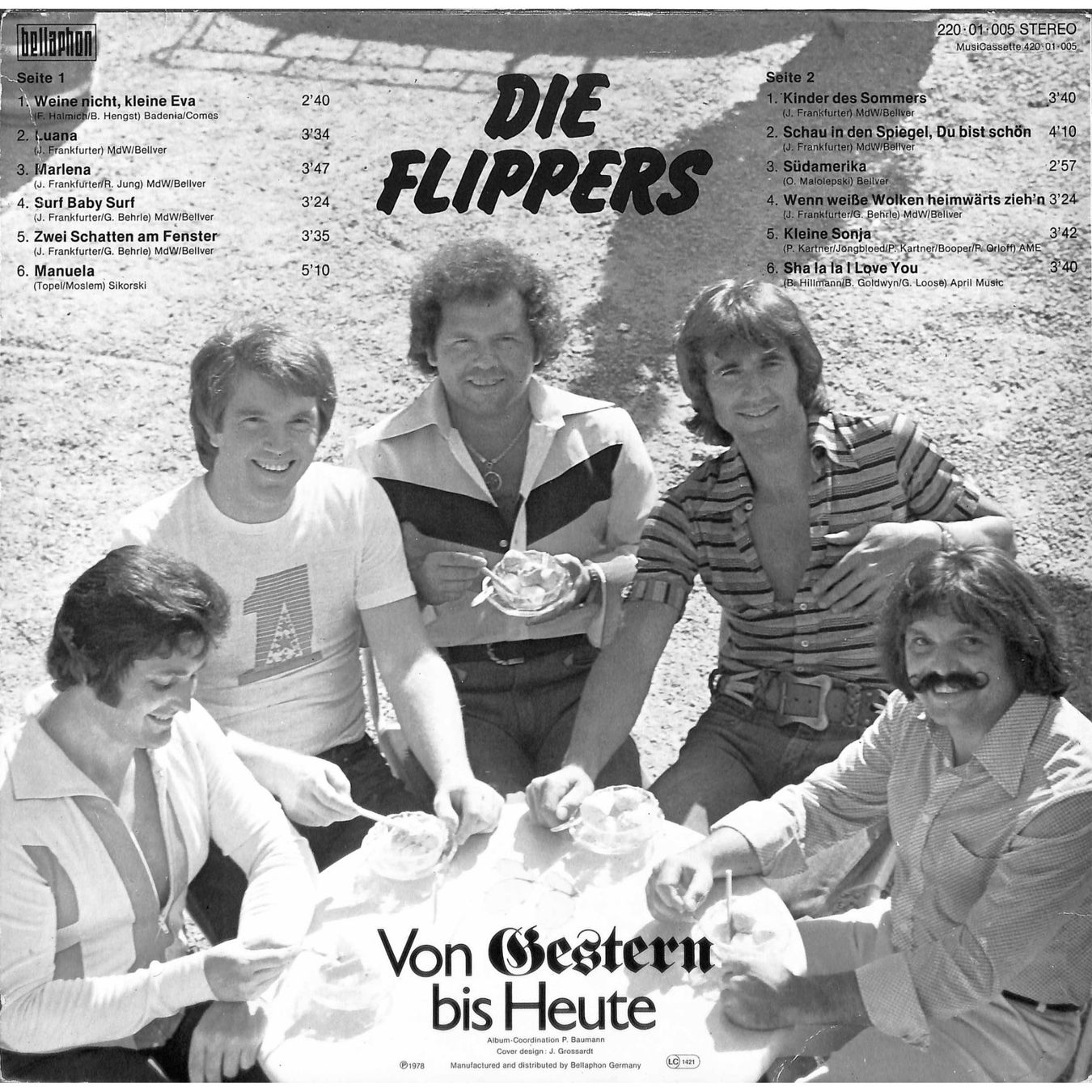 Dischi in vinile: LP Die Flippers - Von Gestern bis Heute - 1978 – Usato da Trimmis venduto da Beax72 1