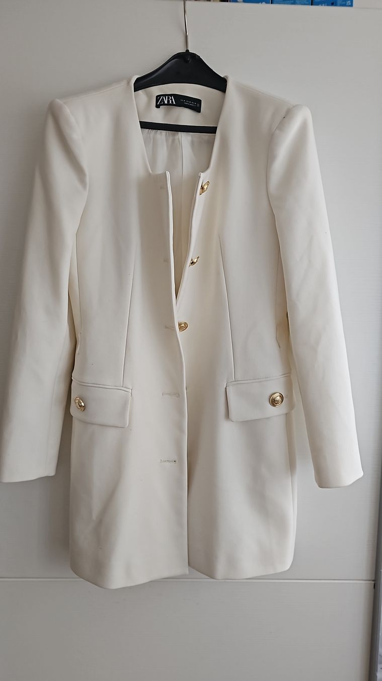 Zara Giacche: Zara Blazer, Crèmeweiss, Grösse M – Usato da Steinmaur venduto da Kiki_m240 1