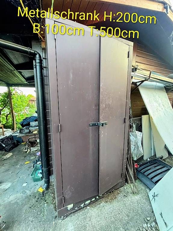 Armadi: Garten Metallschrank mit inhalt – Usato da Basel venduto da ner_5gnp 1