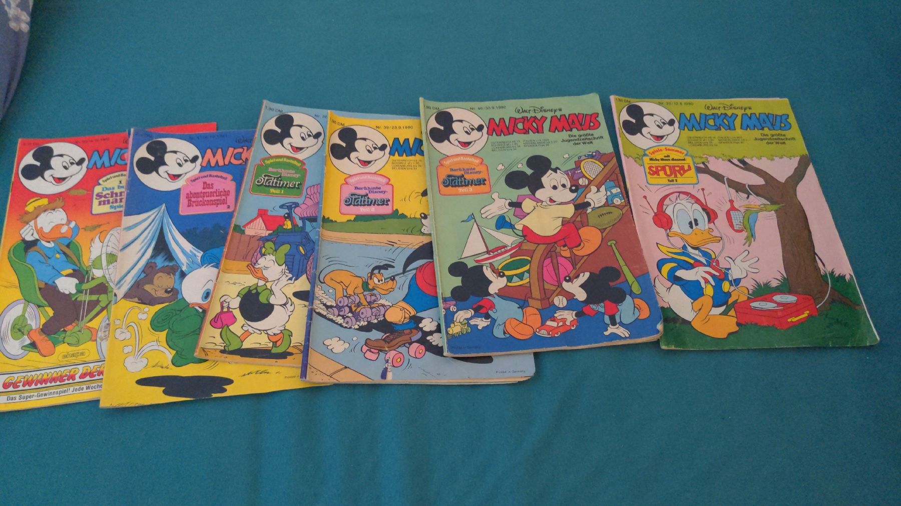 Fumetti: 24x Micky Maus Comics Konvolut - 1980-1990 – Usato da Niederscherli venduto da Mon_Art 5