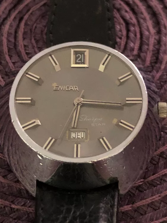 Montre Enicar Automatique DDS 40 - Pour Homme, Occasion, Fonctionnelle