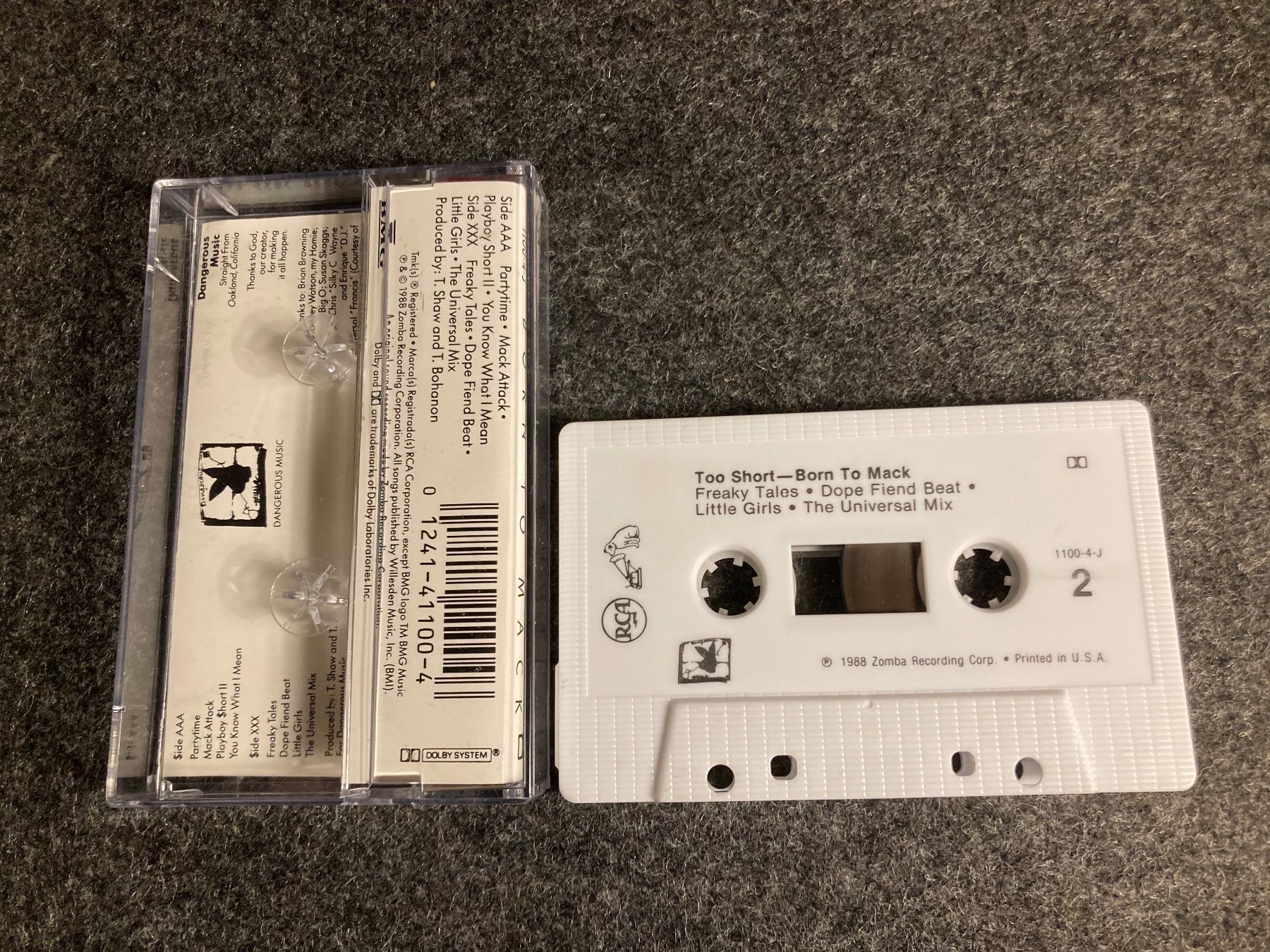 Musicassette: Too Short - Born To Mack (MC) – Usato da Fribourg venduto da Karushi 4