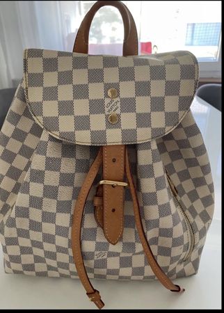 Louis Vuitton Sperone Rucksack Damier Azur 