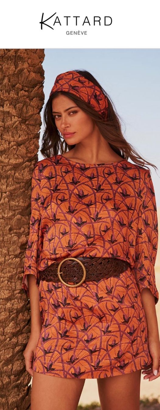 Vestiti: ROBE Kattard - IMPRIMÉ SAFARI – Nuovo e nell'imballaggio originale da Lausanne venduto da Lou__