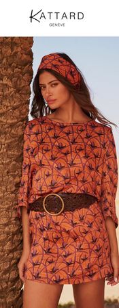 ROBE Kattard - IMPRIMÉ SAFARI