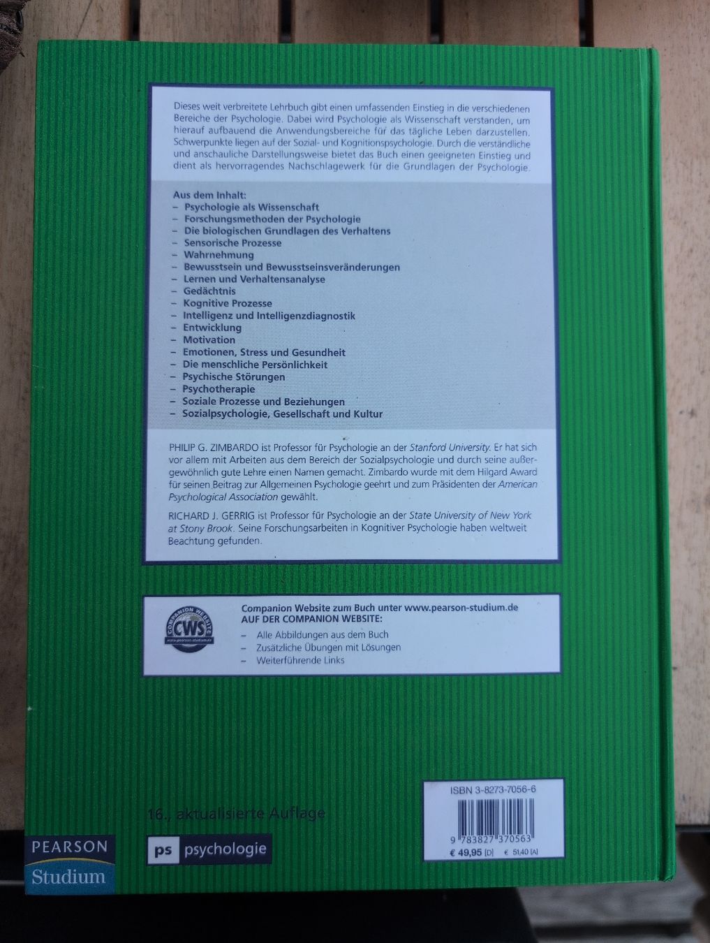 Libri: Lehrbuch Psychologie – Usato da Winterthur venduto da mgd_7wlc 2