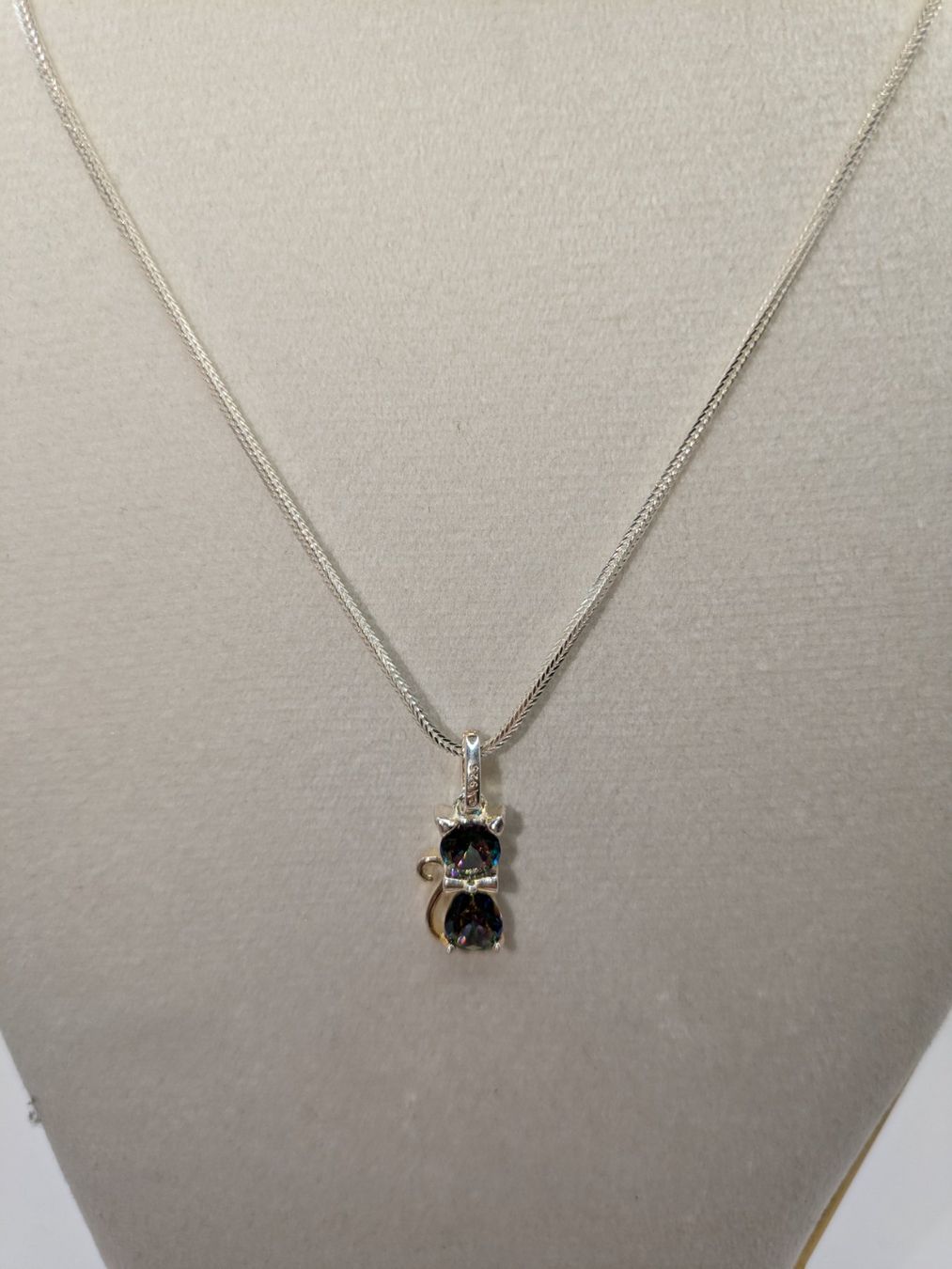 Catenine: Kette mit Katzenanhänger in Sterling Silber – Nuovo e nell'imballaggio originale da Glattpark(Opfikon) venduto da Wuschel038 4
