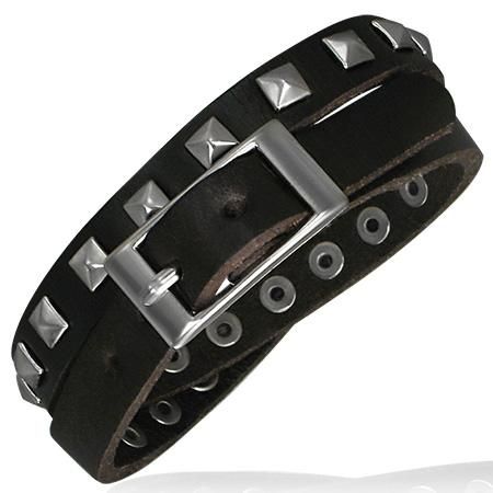 Bracciali & Braccialetti: Leder - Armband, Bracelet, Lederarmband – Nuovo e nell'imballaggio originale da Schwanden GL venduto da UHRKNALL