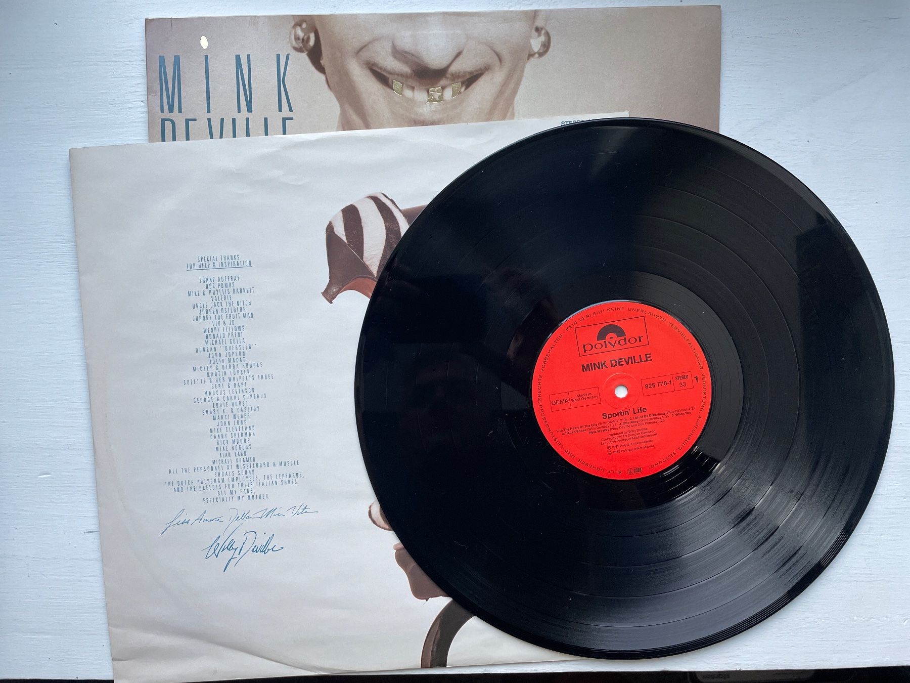 Dischi in vinile: Mink DeVille - Sportin' Life - LP, 1985 – Usato da Zürich venduto da Andy_t71 2