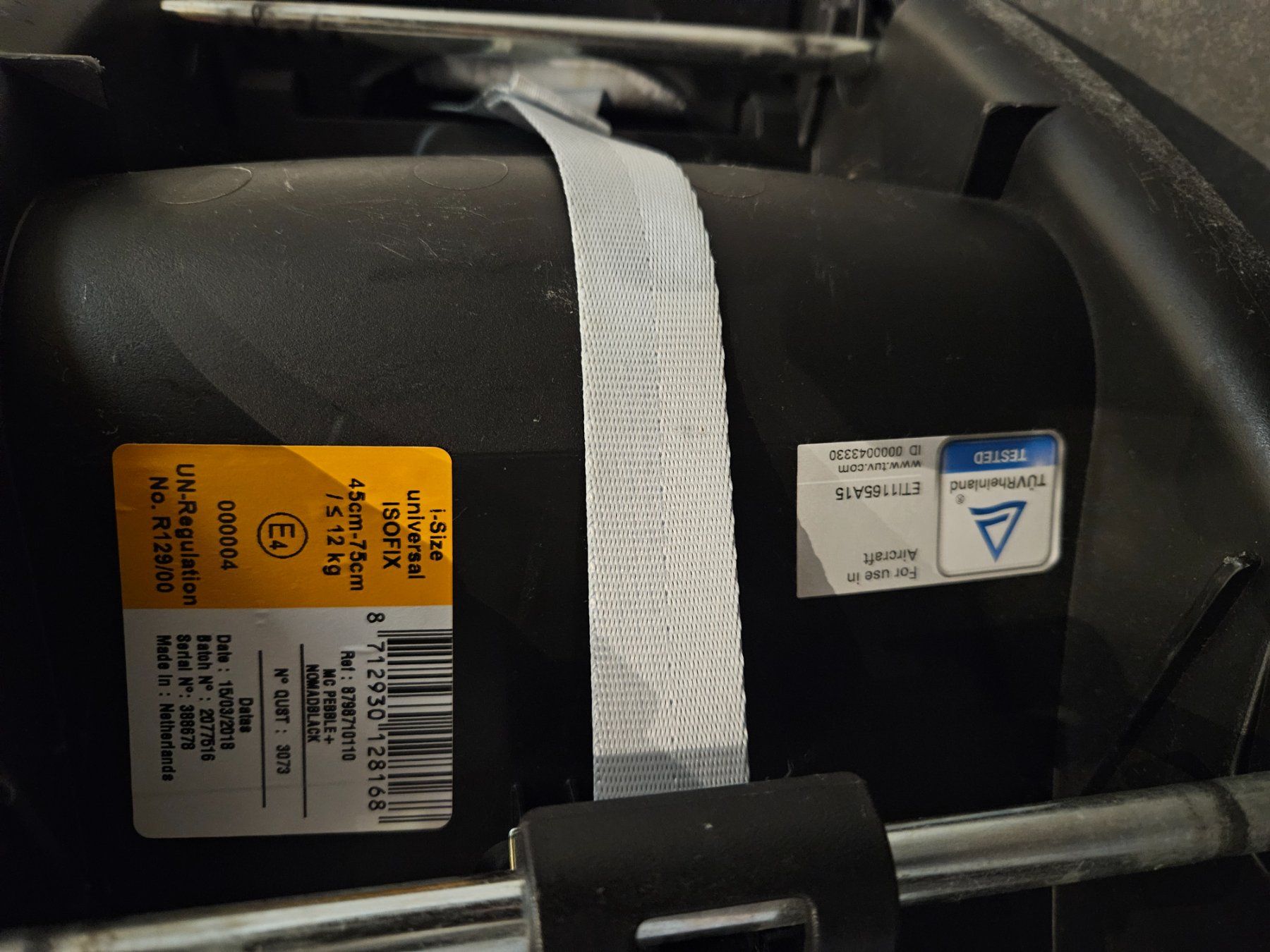 Maxi-Cosi Seggiolini per auto: Maxicosi pebbel plus – Usato da Zielebach venduto da him_dwt5 4