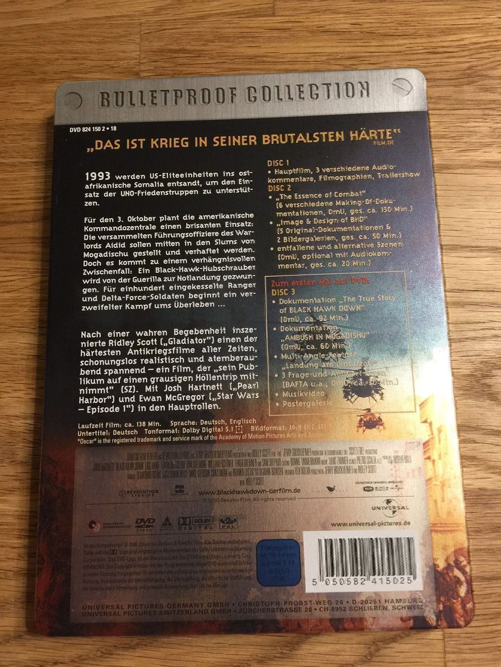 Alle DVDs: BLACK HAWK DOWN – Gebraucht aus Jona von Mister_N0 1