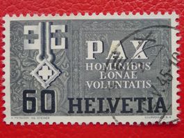 1945: PAX, Nr.268 fehlerfrei & signiert MOSER von BEX