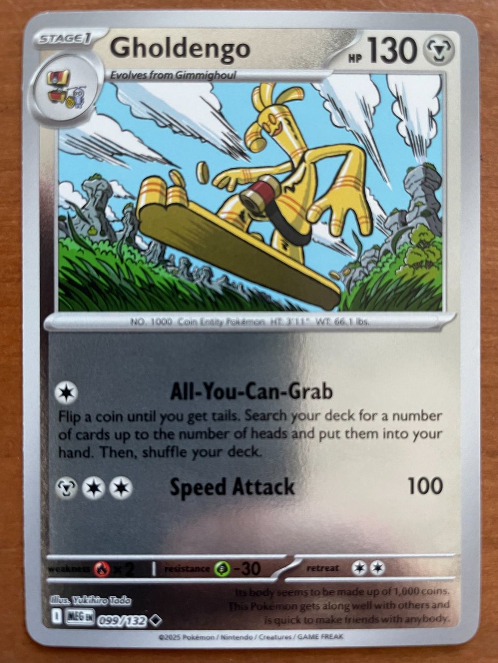 Pokémon Carte collezionabili: Pokemon Gholdengo Reverse (Versand gratis) – Nuovo (secondo la descrizione) da Chur venduto da Angerson