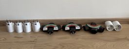 3 STEFFEN Power Strip STEKO PEACOCK 3 + 6 EU/CH Adapter