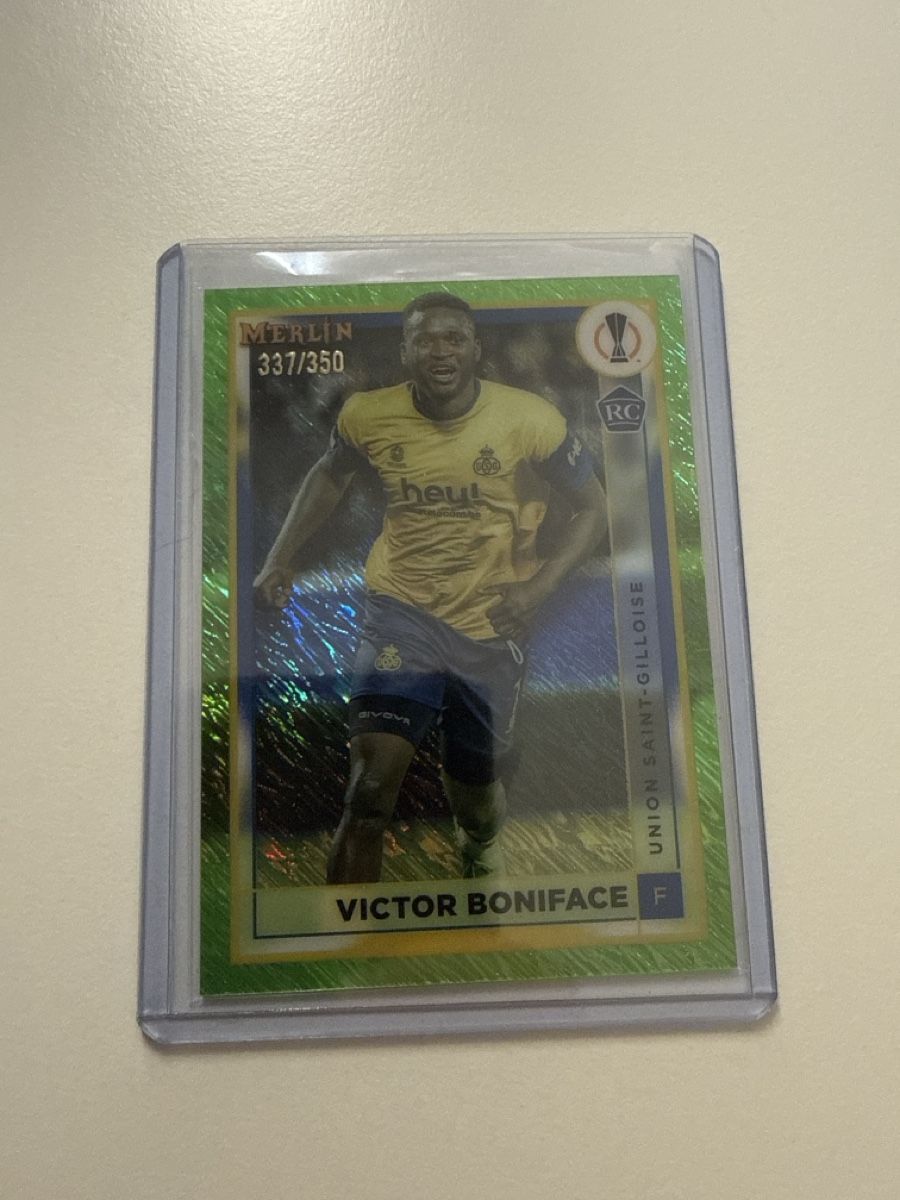 Topps Carte collezionabili: Victor Boniface RC, Merlin – Usato da Bäretswil venduto da pu0_7rmv