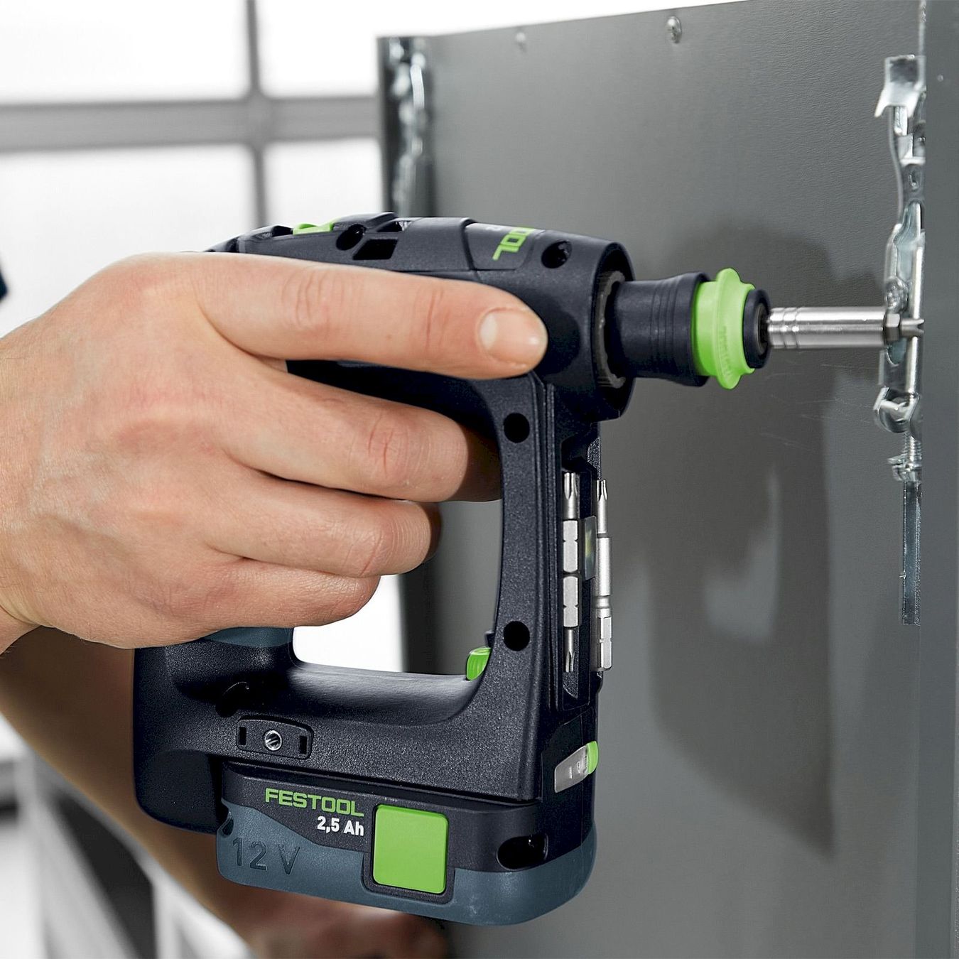 Festool Tutti gli attrezzi: Festool CXS 12 2,5-Set Bohrschrauber – Nuovo e nell'imballaggio originale da Bottighofen venduto da zaap 5