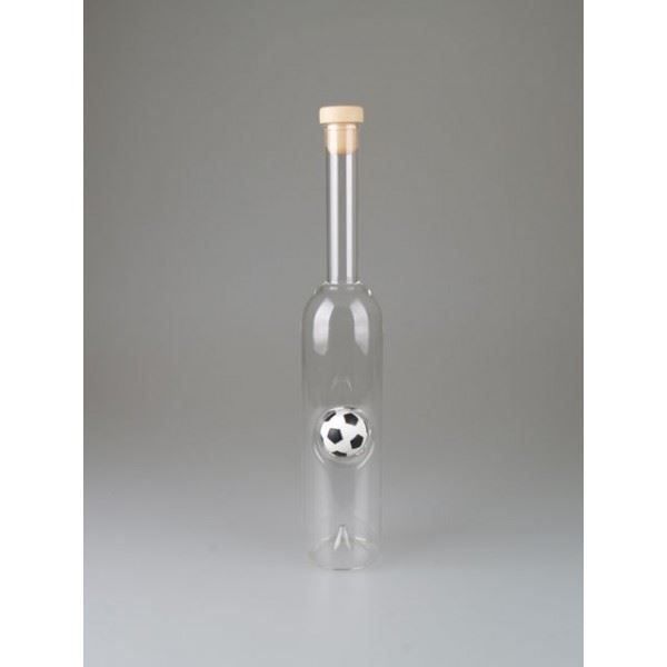 Altro: Flasche mit 1/2 Fussball – Nuovo e nell'imballaggio originale da Mosnang venduto da Glascom1