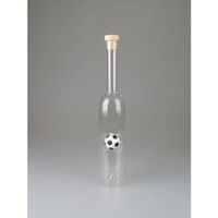Flasche mit 1/2 Fussball