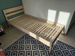 Bett 90x200 Massivholz Hansales Deluxe