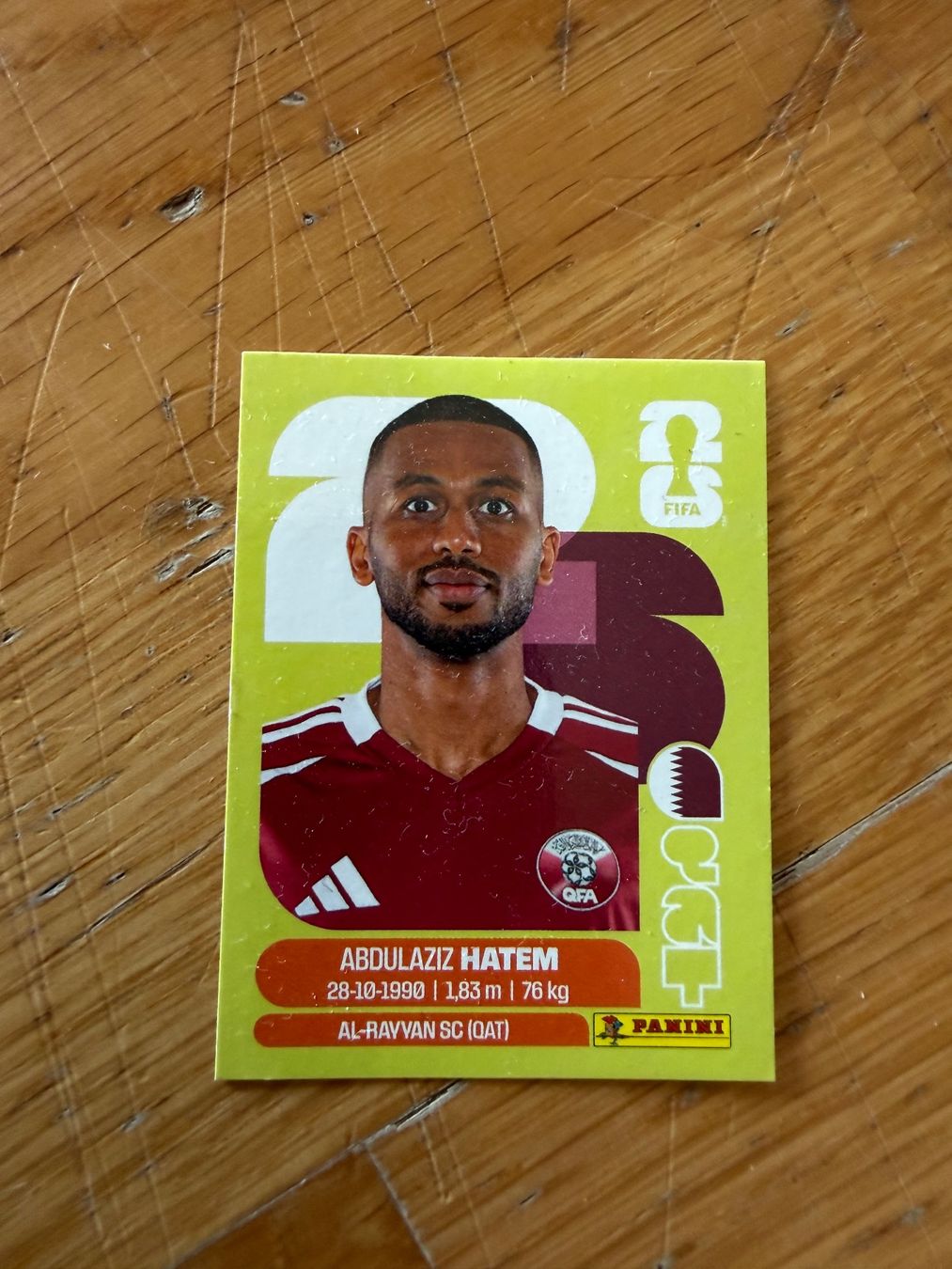 Panini Carte collezionabili: Panini QAT 15 Abdulaziz Hatem – Nuovo (secondo la descrizione) da Zürich venduto da bel5