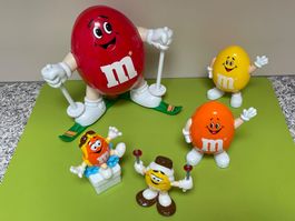 5x 90er M&M‘s Candy Dispenser Smarties Spender Mars Werbung