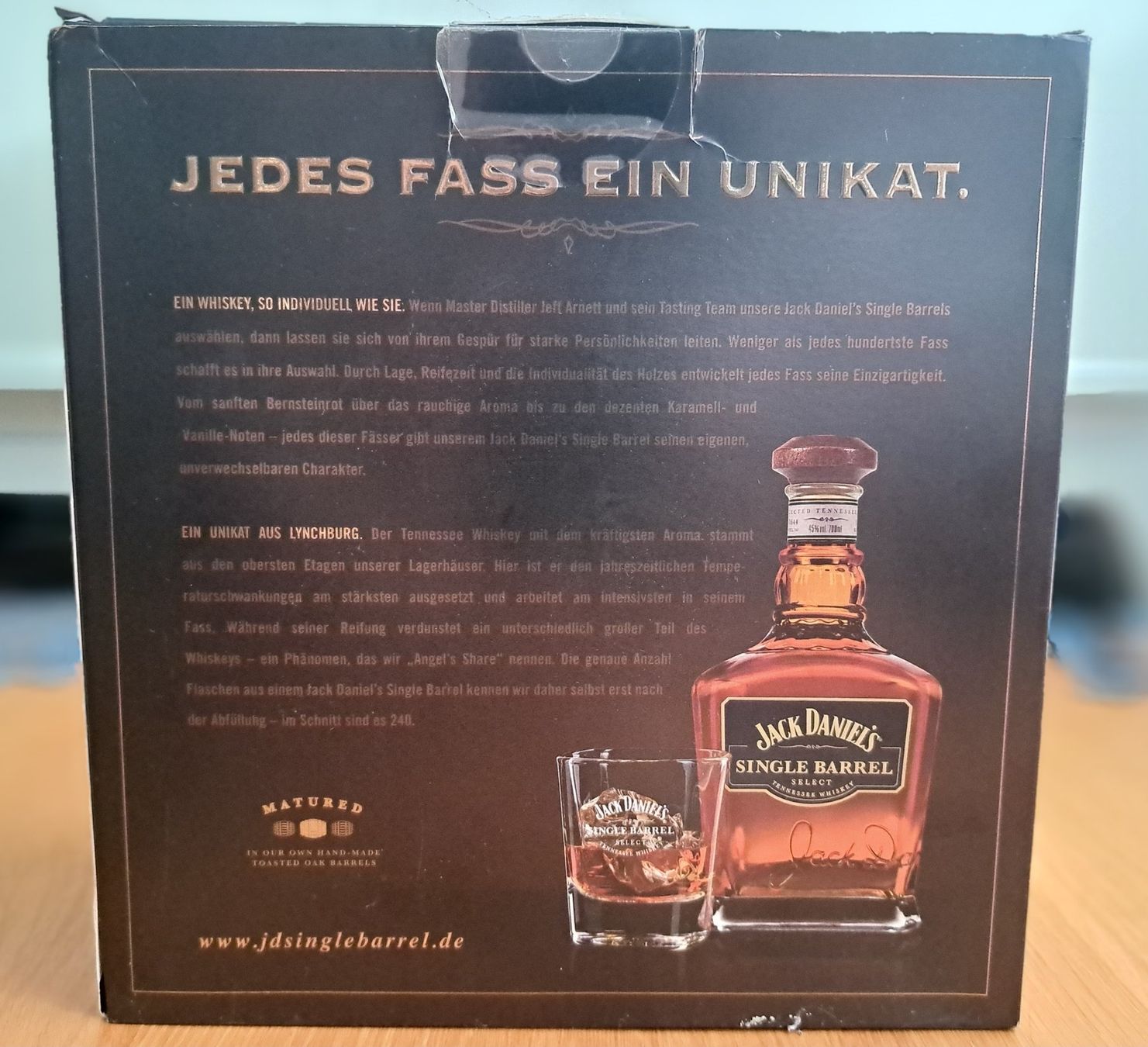 Jack Daniels Spiritueux: Jack Daniels Single Barrel Select Geschenk Set (2012) – Neuf avec emballage d'origine à Lufingen par swavy 6