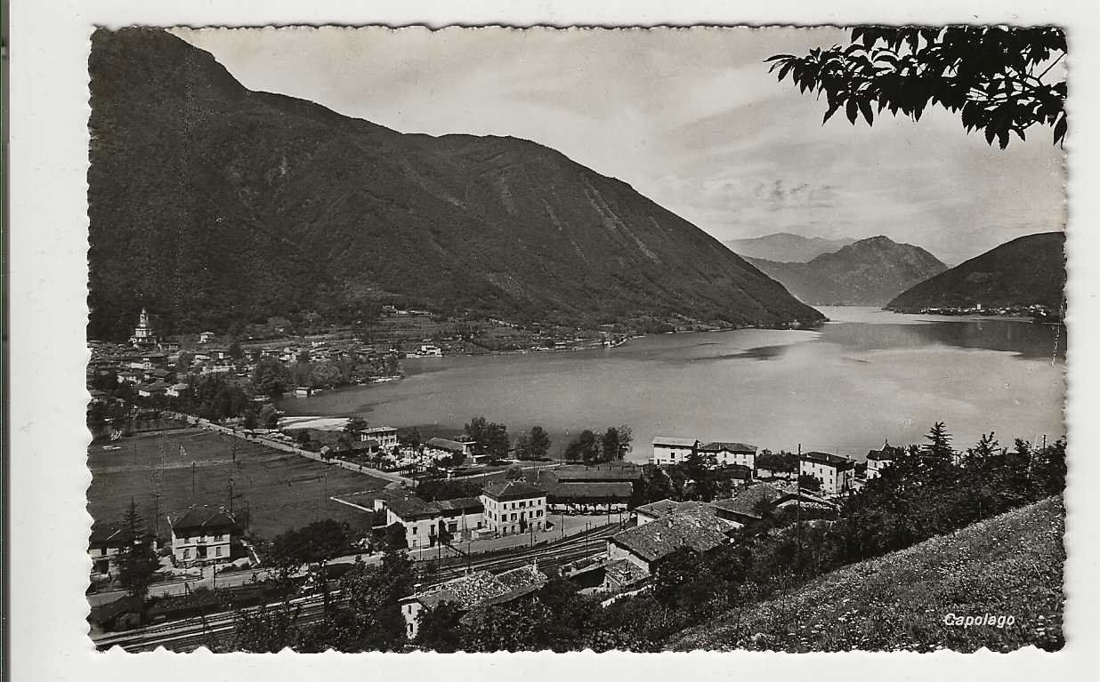 Cartoline postali: Capolago, Pcamp, ca 1930-40-er Jahre – Usato da Spiez venduto da Niesen20
