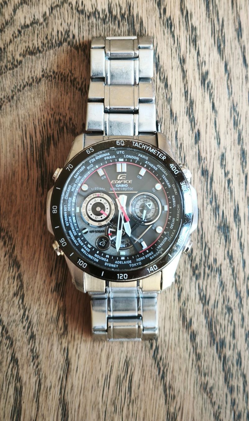 Casio Orologi: Casio Edifice EQW-M1000D Chronograph Multi Band 6 /solar – Usato da Aarau venduto da Blingo01 3