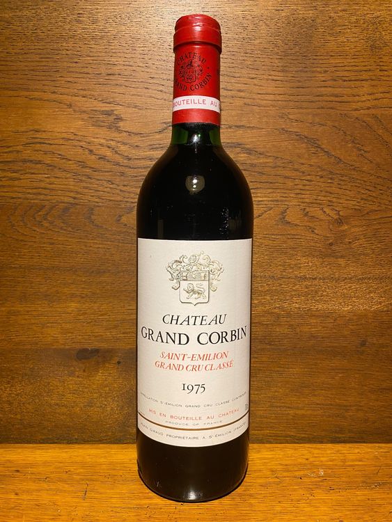 Château Grand Corbin 1975, Saint-Emilion | Kaufen auf Ricardo