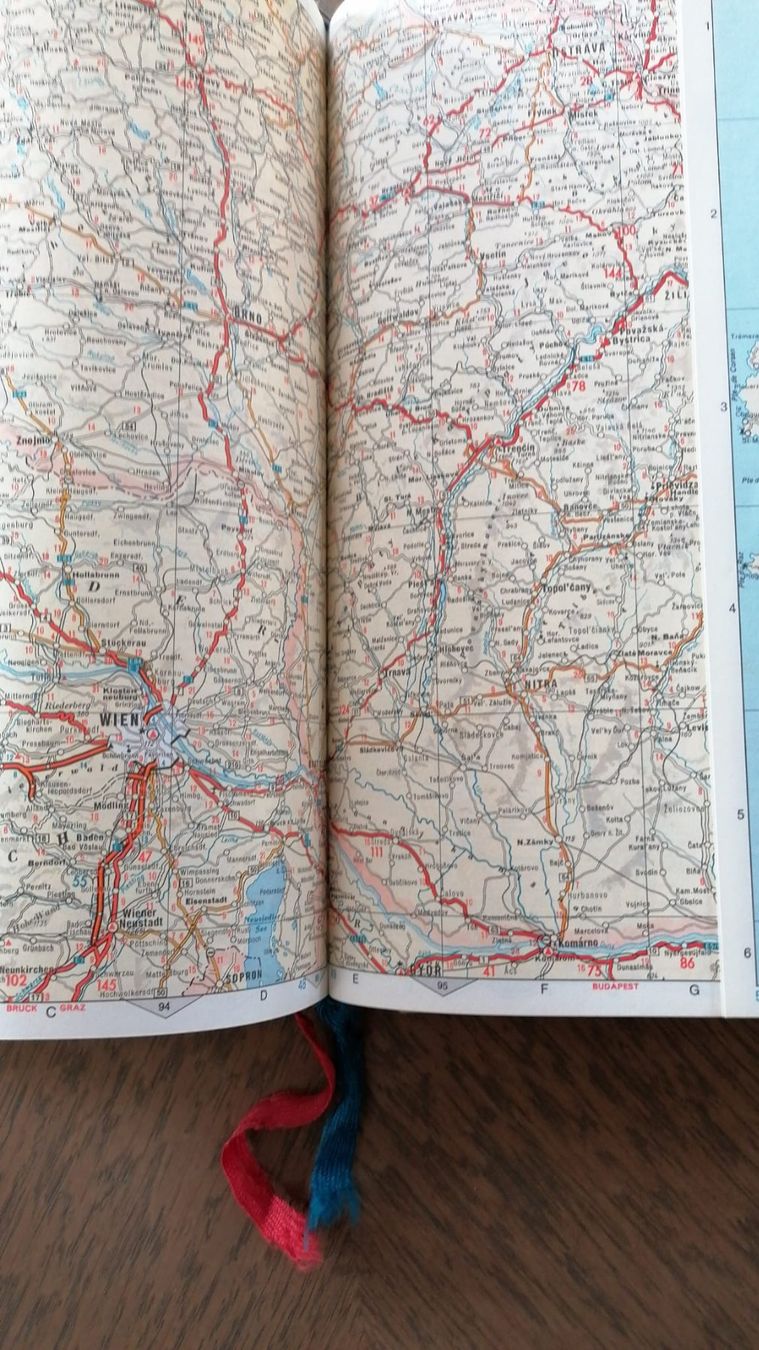 Libri: altes Buch mit Karten – Usato da Grächen venduto da Hel7890 4
