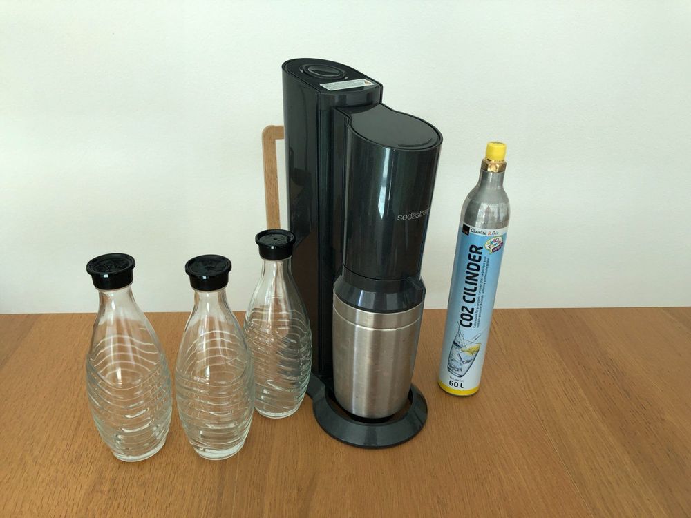 Sodastream CRYSTAL Megapack, 3 Glasflaschen + 3 Gasflaschen Kaufen