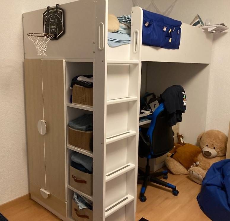 Ikea Betten: Lit mezzanine IKEA avec matelas – Gebraucht aus Le Mont-Pèlerin von pascale.ergo