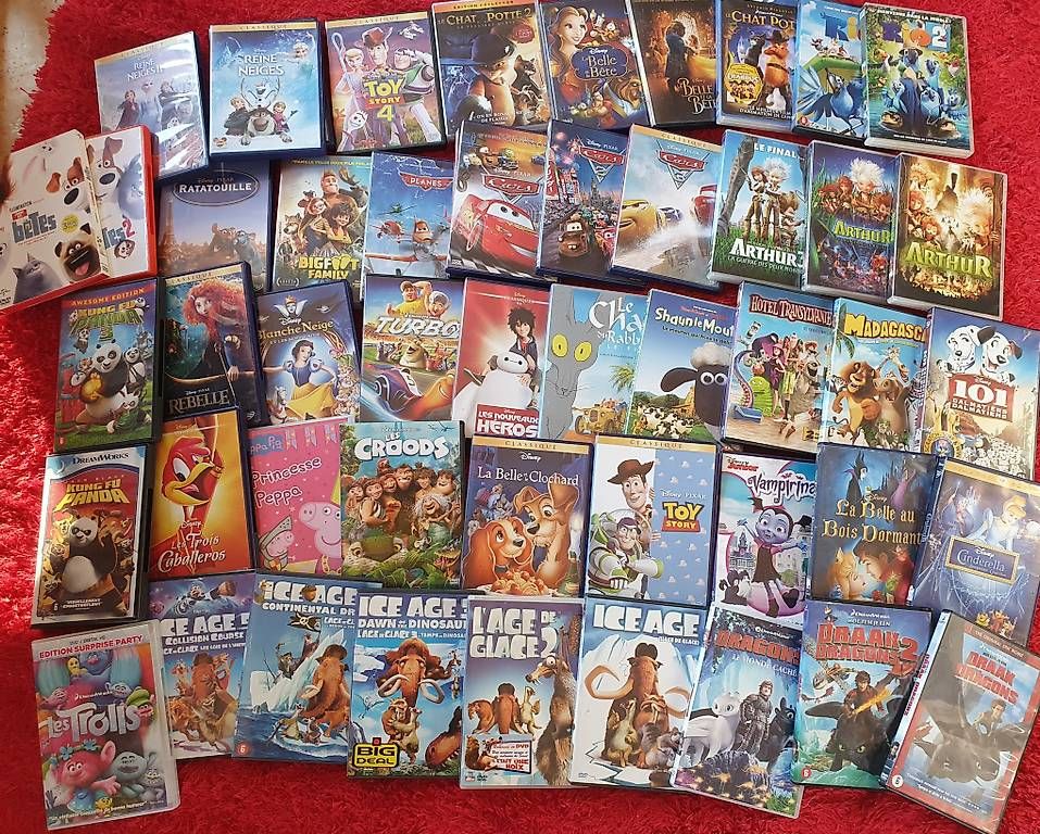 Tutti i DVDs: Grand stock de dvd enfant – Usato da Apples venduto da denissafrany