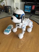 Ziggy der Robo-Hund Roboter-Spielzeug mit Licht & Sound blau