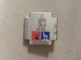 Abzeichen GL - GR Schwingfest Schwingen Elm GL 1986 Sport
