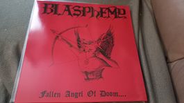 Blasphemy-Fallen/SODOMIZER LP Picture Disc BLACK METAL VINYL