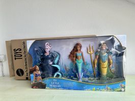 Barbie Ariel Meerjungfrau mit Triton und Ursula 🧜‍♀️ Mattel