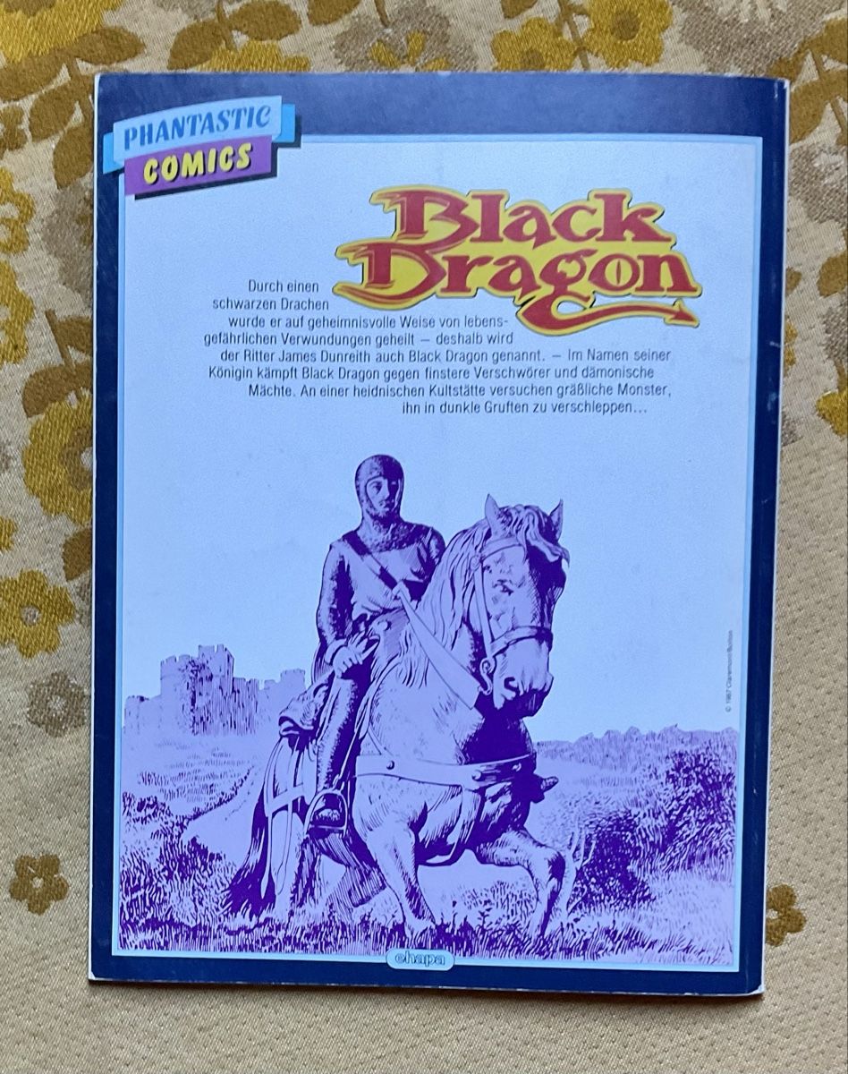 Fumetti: Phantastic Comics Band Nr 54. Black Dragon von 1987 – Usato da Endingen venduto da nathan05 9