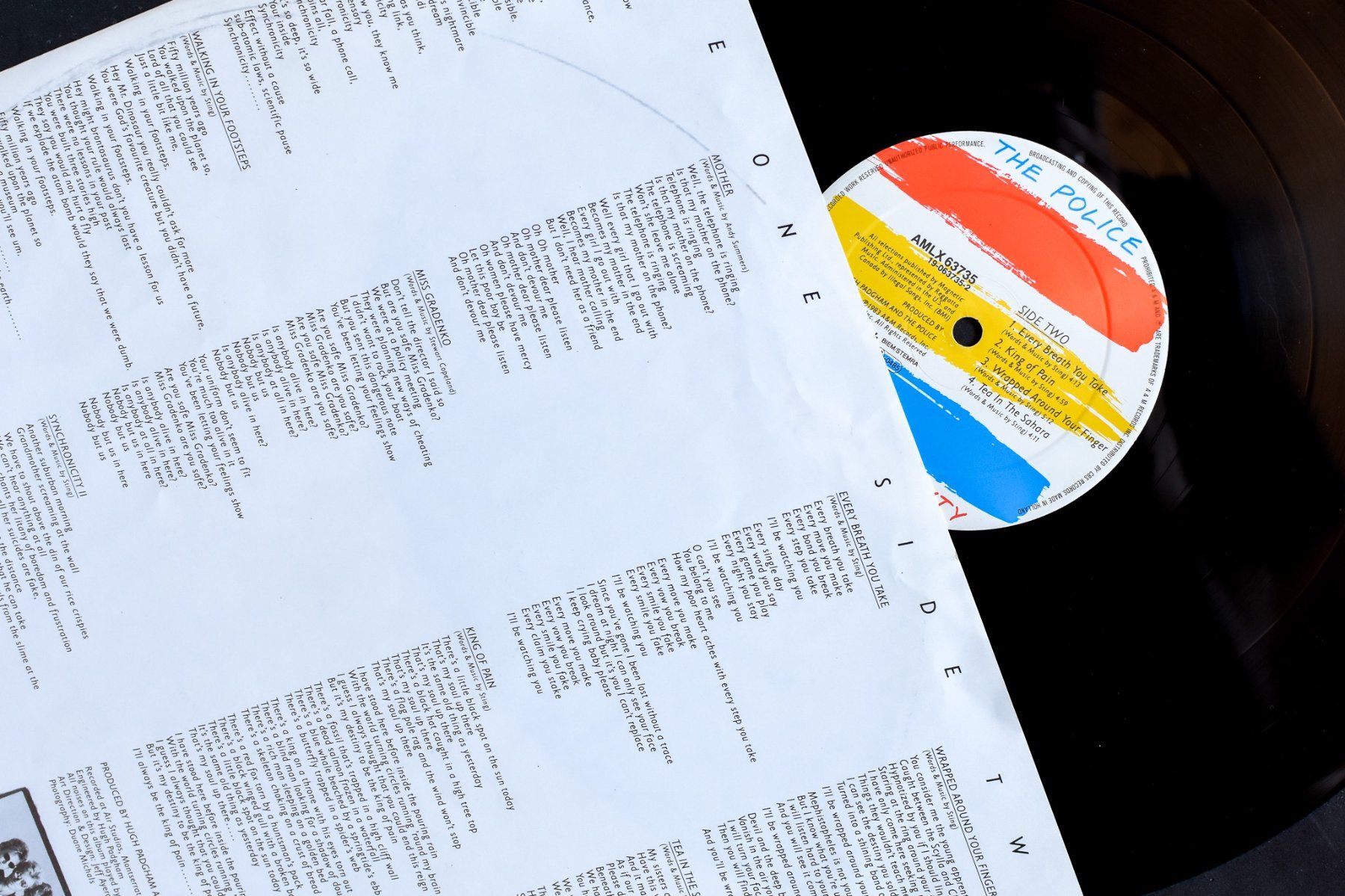 Vinyles: The Police - Synchronicity – D'occasion à Belmont-sur-Yverdon par ag97 3