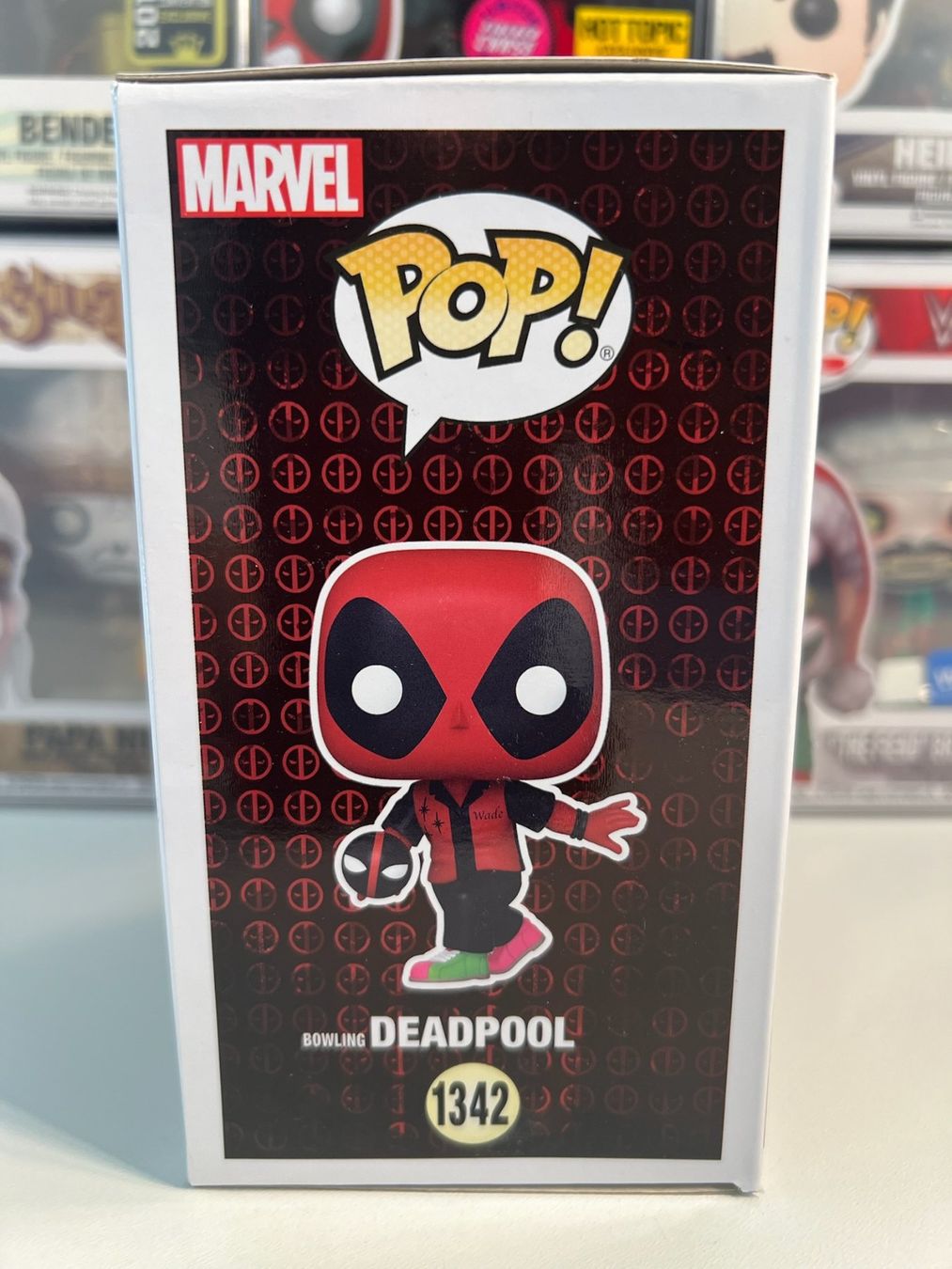 Funko Statuette: Funko POP! Deadpool Parody Bowling Deadpool – Nuovo e nell'imballaggio originale da Le Mouret venduto da perfectbijou 1