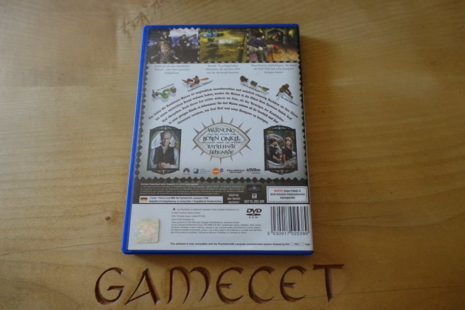 Sony Giochi: Lemony Snicket Rätselhafte Ereignisse – Usato da Steinach venduto da Gamecet 2