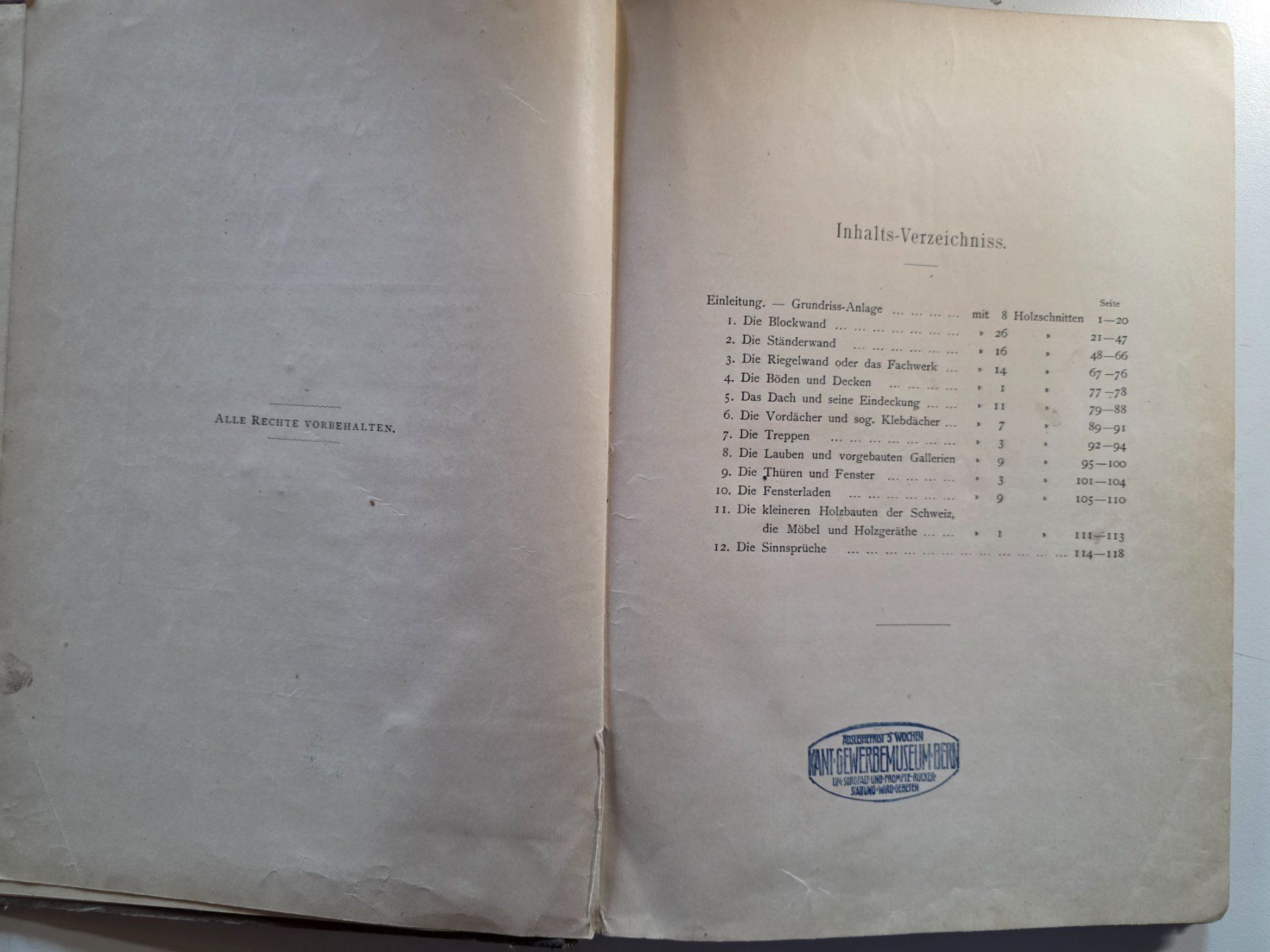 Libri: Holz Architectur der Schweiz - 1885 - E. G. Gladbach – Usato da Walterswil BE venduto da Lonitti 3